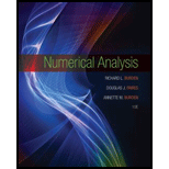 cover of Numerical Analysis (10th edition)