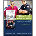 cover of Criminal Procedure for Criminal Justice Professional (12th edition)