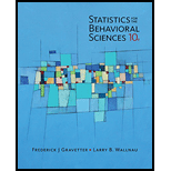 Statistics for Behavioral Sciences by Frederick J Gravetter and Larry B. Wallnau - ISBN 9781305504912