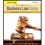 cover of Business Law Today: Essentials (11th edition)