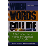 eBook: When Words Collide, 9th Edition - 9781305549166 - Cengage