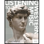 Listening To Western Music - With Access by Craig Wright - ISBN 9781305627352