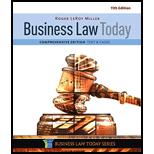 Business Law Today Comprehensive Looseleaf 11TH 17 Edition, by Roger LeRoy Miller - ISBN 9781305645769
