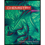 Chemistry Looseleaf 10TH 18 Edition, by Steven S Zumdahl - ISBN 9781305957664