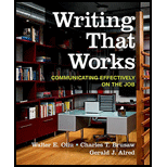 Writing That Works Communicating Effectively on the Job 12TH 16 Edition, by Walter E Oliu Charles T Brusaw and Gerald J Alred - ISBN 9781319019488