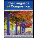 Language of Composition Reading Writing Rhetoric 3RD 18 Edition, by Renee H Shea - ISBN 9781319056148