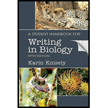 Student Handbook for Writing in Biology 5th edition (9781319121815 ...