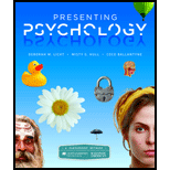 Presenting Psychology (Looseleaf) by Deborah Licht, Misty Hull and Coco Ballantyne - ISBN 9781319171049