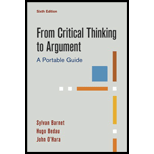 From Critical Thinking to Argument: A Portable Guide 6th edition ...