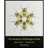 Analysis of Biological Data 3RD 20 Edition, by Michael C Whitlock - ISBN 9781319226237