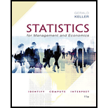 cover of Statistics for Management and Economics - With Access (11th edition)