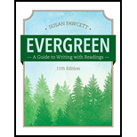 Evergreen: Guide to Writing With Readings by Susan Fawcett - ISBN 9781337097048