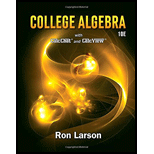 College Algebra by Ron Larson - ISBN 9781337282291