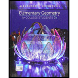Elementary Geometry for College Students by Daniel C. Alexander and Geralyn M. Koeberlein - ISBN 9781337614085