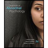 Essentials of Abnormal Psychology Hardback 8TH 19 Edition, by V Mark Durand David H Barlow and Stefan G Hofmann - ISBN 9781337619370