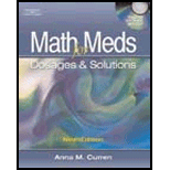 Math for Meds  Dosages and Solutions   With CD