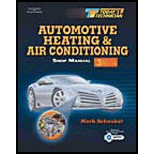 Automotive Heating and Air Conditioning Shop and Class. Man   Todays Tech.