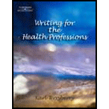 Writing for Health Professionals