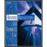 Business Organizations And Corporate Law