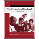 Professional Paralegal Workbook