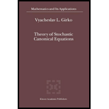 THEORY OF STOCHASTIC CANONICAL EQUATIO