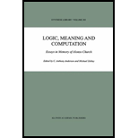 LOGIC, MEANING AND COMPUTATION ESSAYS