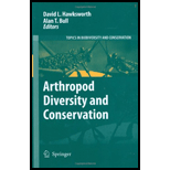 Arthropod Diversity and Conservation