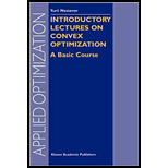 Introductory Lectures on Convex Optimization