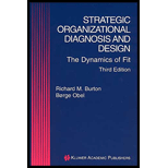 Strategic Organizational Diagnosis and Design   With CD