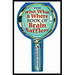 Who, What and Where Book of Brain Bafflers