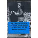 Nationality between Poststructuralism and Postcolonial Theory A New Cosmopolitanism