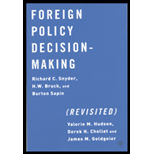 Foreign Policy Decision Making