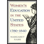 Womens Education in United States   1780 1840