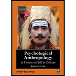 Psychological Anthropology