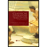 Classical Literature and Its Reception  An Anthology