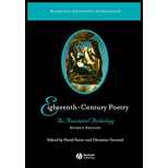 Eighteenth Century Poetry  Annotated Anthology