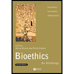 Bioethics  Anthology