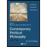 Contemporary Political Philosophy  An Anthology