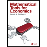 Mathematical Tools for Economics