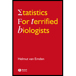 Statistics for Terrified Biologists