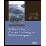 Problem Solving in Conservation Biology and Wildlife Management