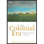 Colonial Era  A Documentary Reader