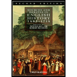 Sources and Debates in English History 1485 1714