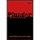 Plunder When the Rule of Law Is Illegal