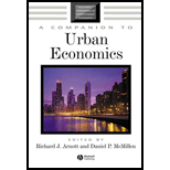 Companion to Urban Economics