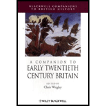 Companion to Early Twentieth Century Britain