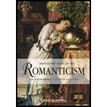 Romanticism  Anthology