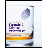 Introduction to Forensic and Criminal Psychology