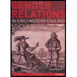 Gender Relations in Early Modern England