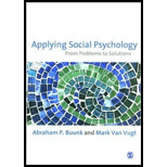 Applying Social Psychology  From Problems to Solutions